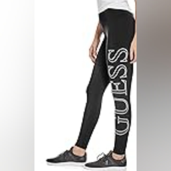 GUESS Black Women's Leggings - Picture 1 of 10